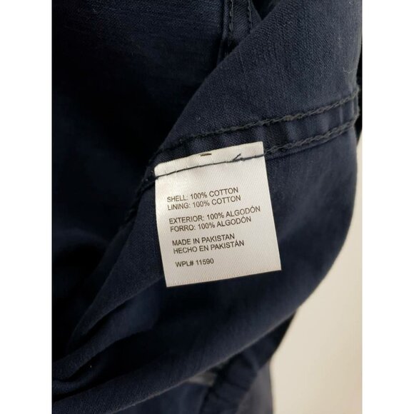 Weatherproof Vintage Distressed Faded Blazer Suit Jacket Cotton Notch Lapel M - Picture 4 of 5